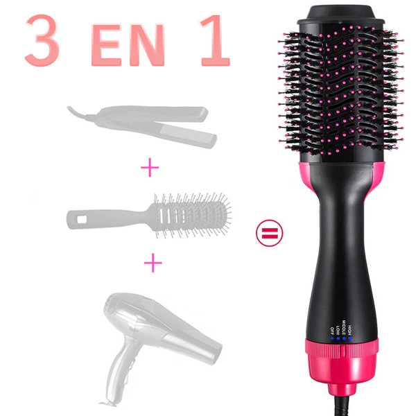 Brosse coiffante, lissante et séchante multifonctions Santé et bien-être