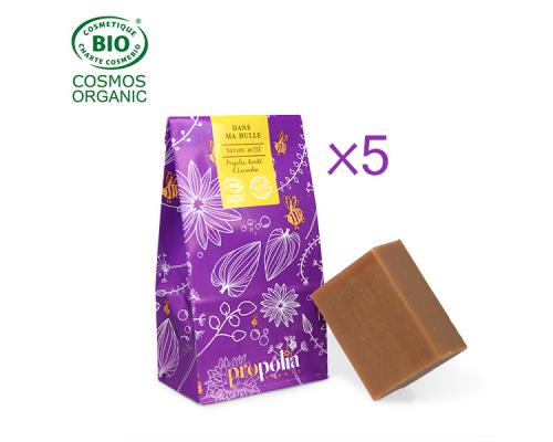 Savon bio aux principes actifs naturels présentation sante-et-bienetre.fr